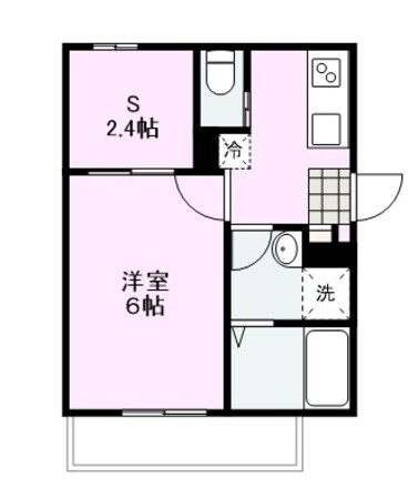 ハピネス新堀の物件間取画像